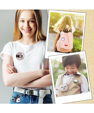 20 Piece Cat Enamel Pins Set - Cute Novelty Cartoon Animal Brooch Pins for Backpacks, Clothing, Bags & Jackets - Buy Online on SooperMarket.com