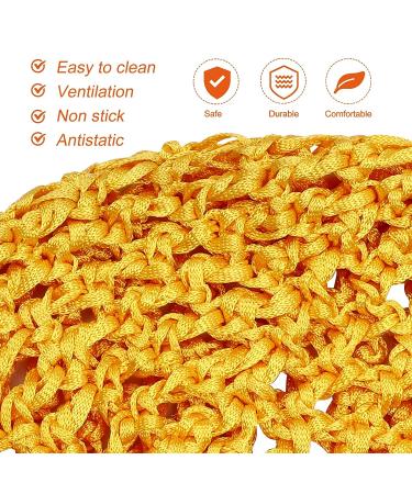 Lurrose 10pcs Crochet Hair Nets - Mesh Knit Snood Hat for Night Sleeping & Hair Care - Buy Online on SooperMarket.com