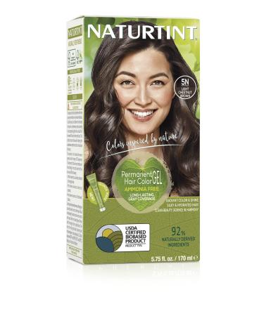 Naturtint Permanent Hair Colorant 5.6 Ounces - Light Chestnut Brown