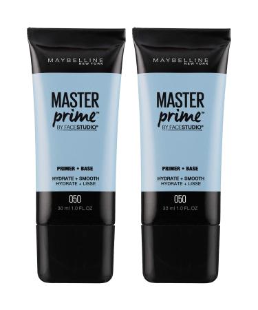 Maybelline New York Facestudio Master Prime Primer Makeup Hydrate + Smooth 1 Fl Oz (2 Count)
