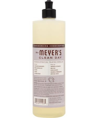 Buy Mrs. Meyer's Clean Day Lavender Dish Soap 16 oz - Eco-Friendly & Gentle on Hands - International Shipping Available - Buy Online on SooperMarket.com