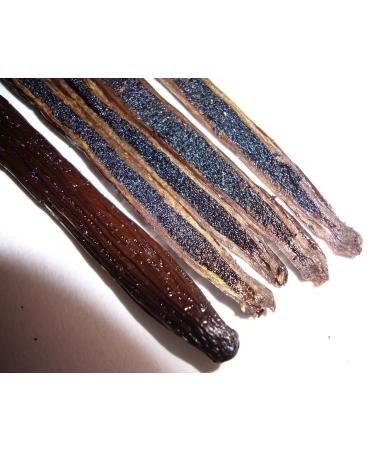 Grade A Madagascar Vanilla Beans â€“ 10 Whole Pods for Extract & Baking - Buy Online on SooperMarket.com