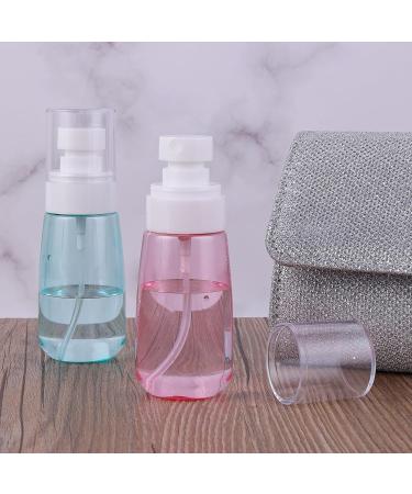 WLLHYF 2 Pack Travel Spray Bottle TSA Approved Small Spray Bottle Travel Size 2oz/60ml Leak Proof Refillable Fine Mist Spray Bottle for Perfume Essential Oils Toners Hair Face Cosmetics (blue/pink) - Buy Online on SooperMarket.com