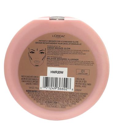 L'Or al Paris True Match Lumi Bronze It Bronzer - Light 0.41 fl oz - Buy Online on SooperMarket.com