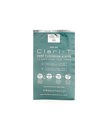 Buy Earth Therapeutics Clari-T Tea Tree Pore Cleansing Strips - 6 Strips | Effective Acne Treatment & Pore Care | International Shipping Available - Buy Online on SooperMarket.com