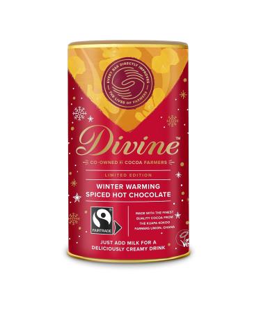 Divine Chocolate Spiced Hot Chocolate 300 g 45105018095 Warming Spiced
