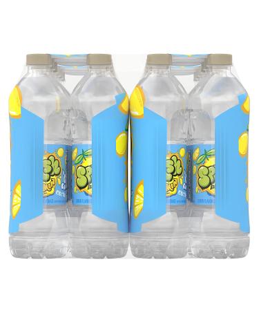 Splash Blast Lemon Flavored Water Beverage - 16.9 Fl Oz Plastic Bottles (24 Pack) - Buy Online on SooperMarket.com