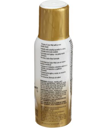 Wilton Color Mist Shimmering Food Color Spray - Gold, 1.5 oz - Ideal for Decorating Cakes, Cookies, Cupcakes & More! - Buy Online on SooperMarket.com
