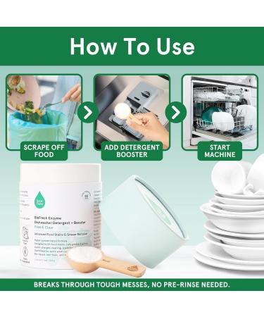 Ultra Clean Dishwasher Powder & Booster - Hyper Concentrated Spot-Free Detergent for Quick Wash | High-Efficiency eCommerce Solution - Buy Online on SooperMarket.com