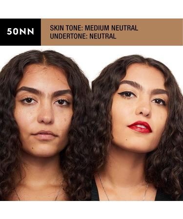 Urban Decay Stay Naked Foundation 50NN - Weightless, Buildable Coverage | Matte Finish, Waterproof & Sweatproof, 24-Hour Wear - Buy Online on SooperMarket.com