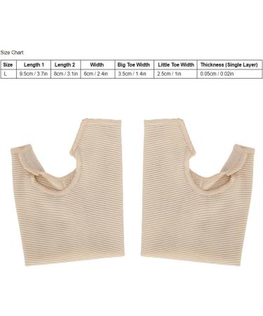 2 Pairs Hallux Valgus Corrector Big Toe Bunion Relief Cuff for Day/Night Support | Elastic Foot Care - Buy Online on SooperMarket.com