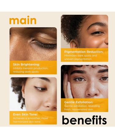 Artnaturals Kojic Acid Soap & African Net Sponge - Dark Spot Remover Scars Treatment (2 Pack x 142g) with Vitamin C Hyaluronic Acid Shea Butter - Citrus Scent - Buy Online on SooperMarket.com