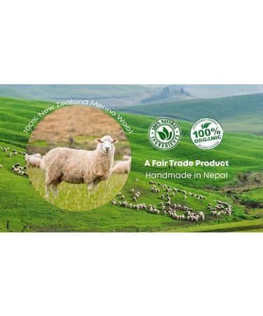 Wool Drying Ball 3 inches XL 100% New Zealand Wool Organic Reusable Natural Fabric Softener Low Allergy Infant Safety - Buy Online on SooperMarket.com
