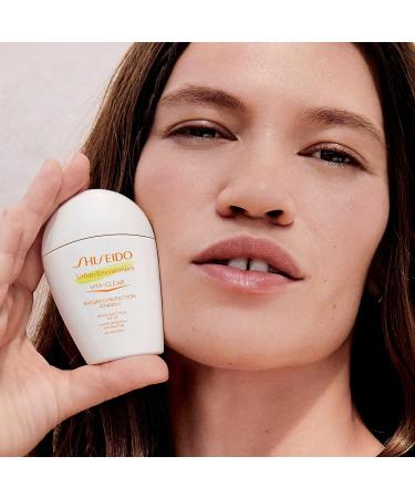 Shiseido Urban Environment Vita-Clear Sunscreen SPF 42 - 30 mL - Vitamin C Infused - No-Shine Makeup Effect - Non-Comedogenic - Buy Online on SooperMarket.com