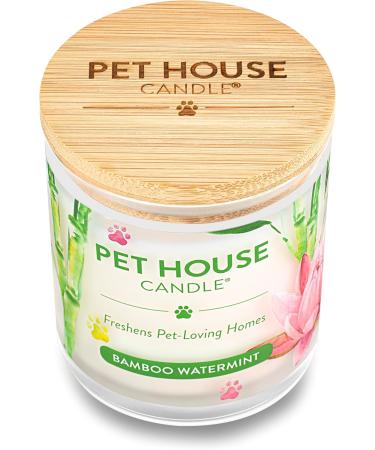 One for All Pet House Candle - Bamboo Watermint | Natural Soy Wax | 15 Scents for Animal Odor Removal - Buy Online on SooperMarket.com