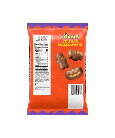 REESE'S Halloween Milk Chocolate Peanut Butter Snack Shapes Candy 9.6 oz Variety Bag - Buy Online on SooperMarket.com