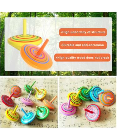 25 Colorful Wooden Circles - Perfect Roundabout for Children's Festivals Birthdays & Party Bag Fillers | International Shipping - Buy Online on SooperMarket.com