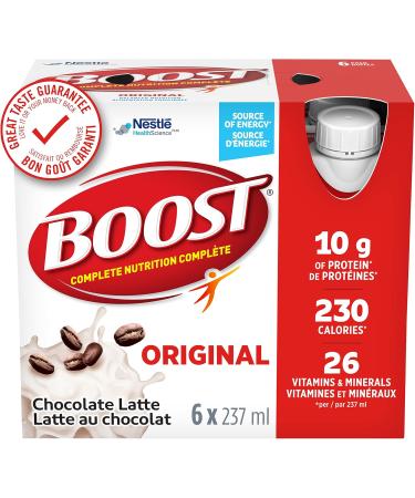 Boost Fruit Flavoured Drink Wild Berry 237ml 24 count & Original Meal Replacement Drink Choc Latte 6x237ml Case Pack of 4 Packaging May Vary - Buy Online on SooperMarket.com