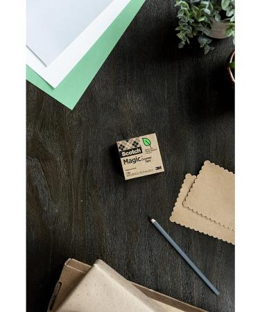 Scotch Magic Greener Tape  10 Rolls  Numerous Applications  Invisible  Engineered for Repairing  3/4 x 900 Inches  Boxed (812-10P) - Buy Online on SooperMarket.com