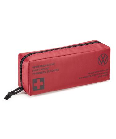 Volkswagen 6R0093108B First Aid Kit DIN 13164 First Aid Kit red with VW logo