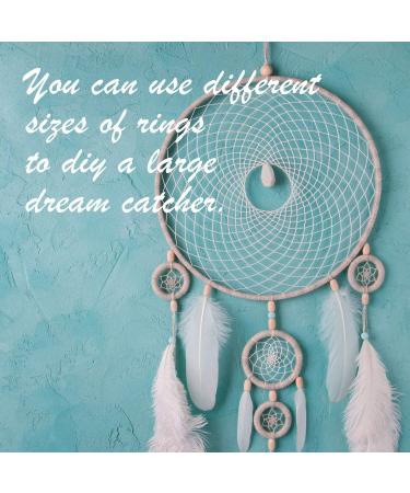 Metal Dream Catcher Rings Set - 24 Pieces in Gold (3.5/5/7.5/10/12/16 cm) - Ideal for Wreaths and Macrame Projects - Buy Online on SooperMarket.com