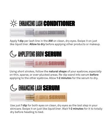 Babe Original Triple Threat Mini Set: Lash Essential Serum, Enhancing Conditioner, Brow Amplifying Serum - 3 Pack - Buy Online on SooperMarket.com