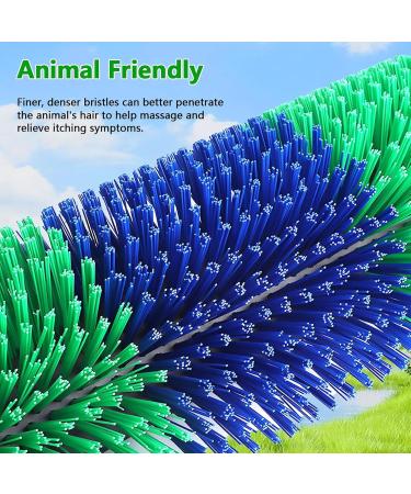 Generic Scratch Brush for Farm Animals - Cattle Cow & Horse Massage Cleaning Brushes | International Shipping - Buy Online on SooperMarket.com