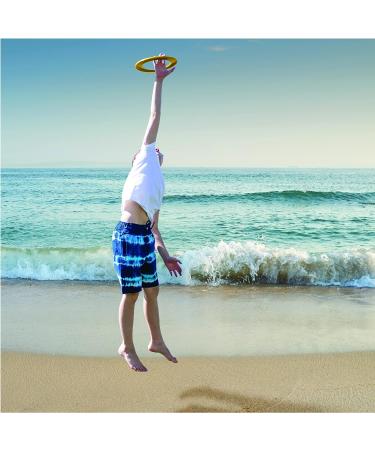Island Genius 3 Pack Flying Rings - Soft Throwing Discs for Outdoor Fun | Ages 3+ Years - Buy Online on SooperMarket.com