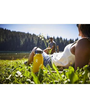 Hydroflask Wide Flex Cap Stone - Insulated Stainless Steel Water Bottle - Buy Online on SooperMarket.com