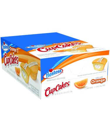 Hostess Cupcakes Orange 3.38 Ounce 6 Count