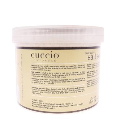 Cuccio Naturale Scentual Salt Soak - Milk and Honey, 29 Oz - Invigorating and Rejuvenating Foot Soak to Soothe Tired Feet - Buy Online on SooperMarket.com