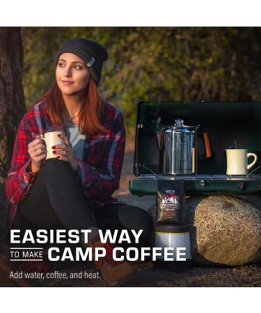 COLETTI Bozeman Camping Coffee Percolator - 9 Cup Campfire & Stovetop Percolator - Buy Online on SooperMarket.com