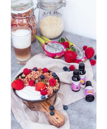 Buy Sugar-Free Flavor Drops Set 2x30ml - Macadamia Nut Brittle & Cinnamon Snail | Vegan & Calorie-Free Sweetener for Yogurt Porridge & Quark - Hello Shape - Buy Online on SooperMarket.com