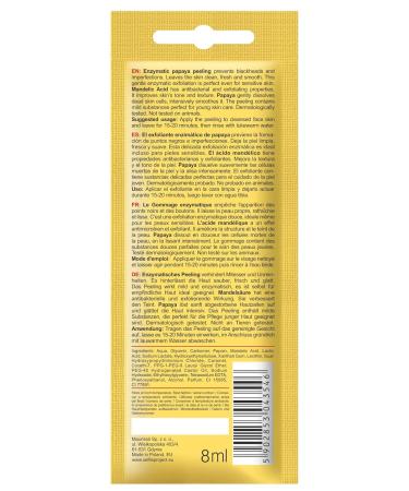Selfie Project Papaya Enzymatic Peeling 8ml | Exfoliating Facial Peel for Radiant Skin - Buy Internationally - Buy Online on SooperMarket.com