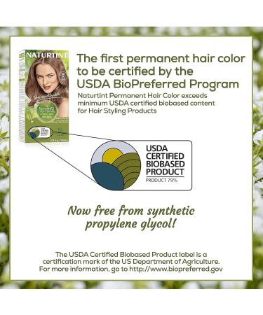 Naturtint 6G Dark Golden Blonde Hair Color - Pack of 6 | Ammonia-Free, Vegan, Cruelty-Free | Up to 100% Gray Coverage | Long-Lasting Results - Buy Online on SooperMarket.com