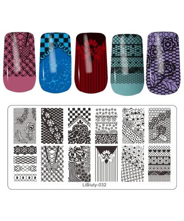 Jeewheet Nail Art Starter Kit - 6PC Nail Stamps & 4 Replacement Heads | Flame Patterns for Perfect Nails - Buy Online on SooperMarket.com