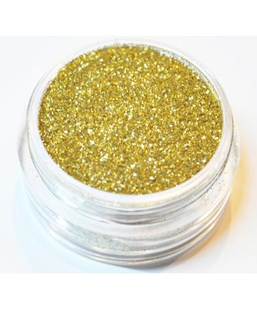 KM-Nails Glitter gold XXL Studio size 0.2 mm fine 10ml