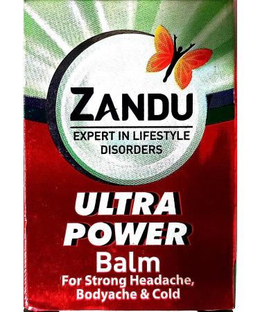 Zandu Ultra Power Balm 8ml - Pack of 20 | Fast-acting Pain Relief - Buy Online on SooperMarket.com