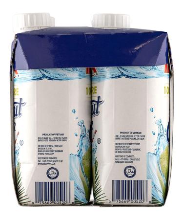 Iberia 100% Natural Coconut Water 11.1 oz (Pack of 4) - Hydrating and Refreshing Drink - Buy Online on SooperMarket.com