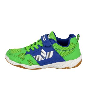 Lico Unisex Kids Sport Vs Indoor Trainers 36 EU Green Blue