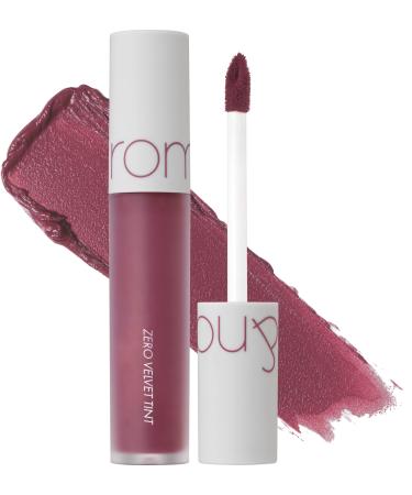 rom&nd Zero Velvet Tint 17Colors | Velvet matte Long-lasting Smudge-resistant super stay matte ink Natural-beauty | Lip Tint for Daily Use K-beauty | 5.5g/0.2oz No.08 ICY