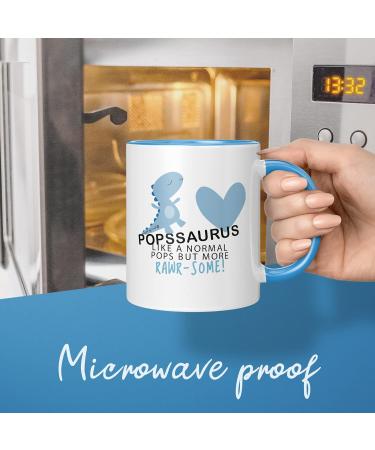 Mugged Off Pops Pop Popssaurus Mug Pops Birthday Present Pops Xmas Pops Christmas Gifts Fathers Day - Buy Online on SooperMarket.com