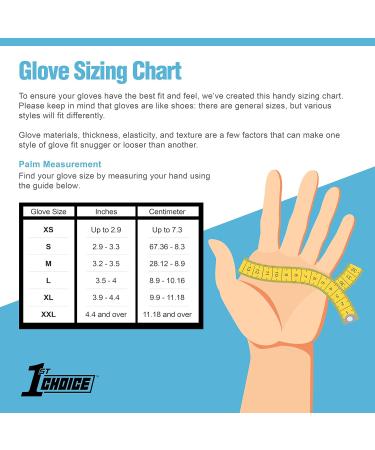 3 mil Blue Nitrile Gloves - Small (Pack of 100) | Latex-Free, Chemo-Rated Disposable Gloves - Buy Online on SooperMarket.com