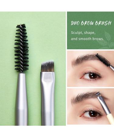 Jessup 8pcs Eyeshadow Brush Set | Premium Crujson-Free Eye Makeup Brushes | Blending, Concealer, Eyebrow, Eyeliner & Spoolie Kit T328 - Buy Online on SooperMarket.com