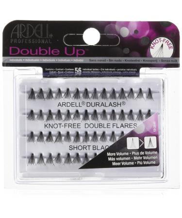 Ardell Double Individuals Knot Free Double Flares Black Short (2 Pack)