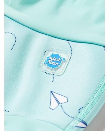 Splash About Baby & Toddler Happy Nappy Reusable Swim Nappy Paper Planes - Size 3-6 Months - Buy Online on SooperMarket.com