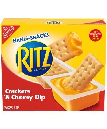 RITZ Handi-Snacks Crackers and Cheese Dip 6 - 0.95 oz Packs