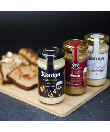 K stritzer Schwarzbier Mustard - Authentic German Flavor for International Shipping | Buy Online! - Buy Online on SooperMarket.com