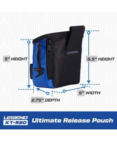 LEGEND XT520 Quick Release Pouch & Finger Tab Bag | Interior Divider | Blue - Buy Online on SooperMarket.com