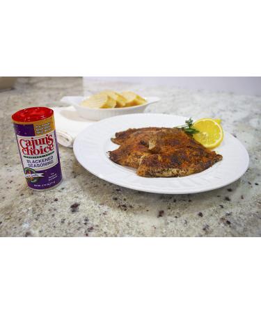 Cajun Choice Blackened Seasoning - 2.75 oz (Pack of 12) | Authentic Cajun Flavor - Buy Online on SooperMarket.com